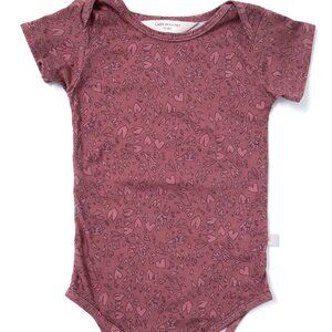 Hearts organic cotton onesie